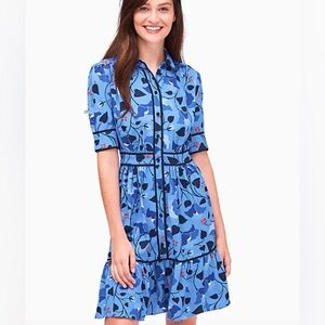 Kate Spade Size 2 Bloom Button Up Dress